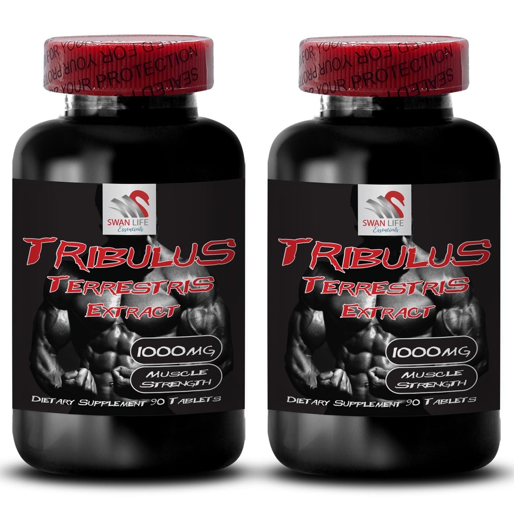 Aumentar la unidad sexual - TRIBULUS TERRESTRIS EXTRACT - Extracto de Tribulus terrestris para la fuente de energía, píldoras de impulso sexual para hombres y mujeres, píldoras de impulso sexual, Libido booster - 2 Botellas 180 Tablets