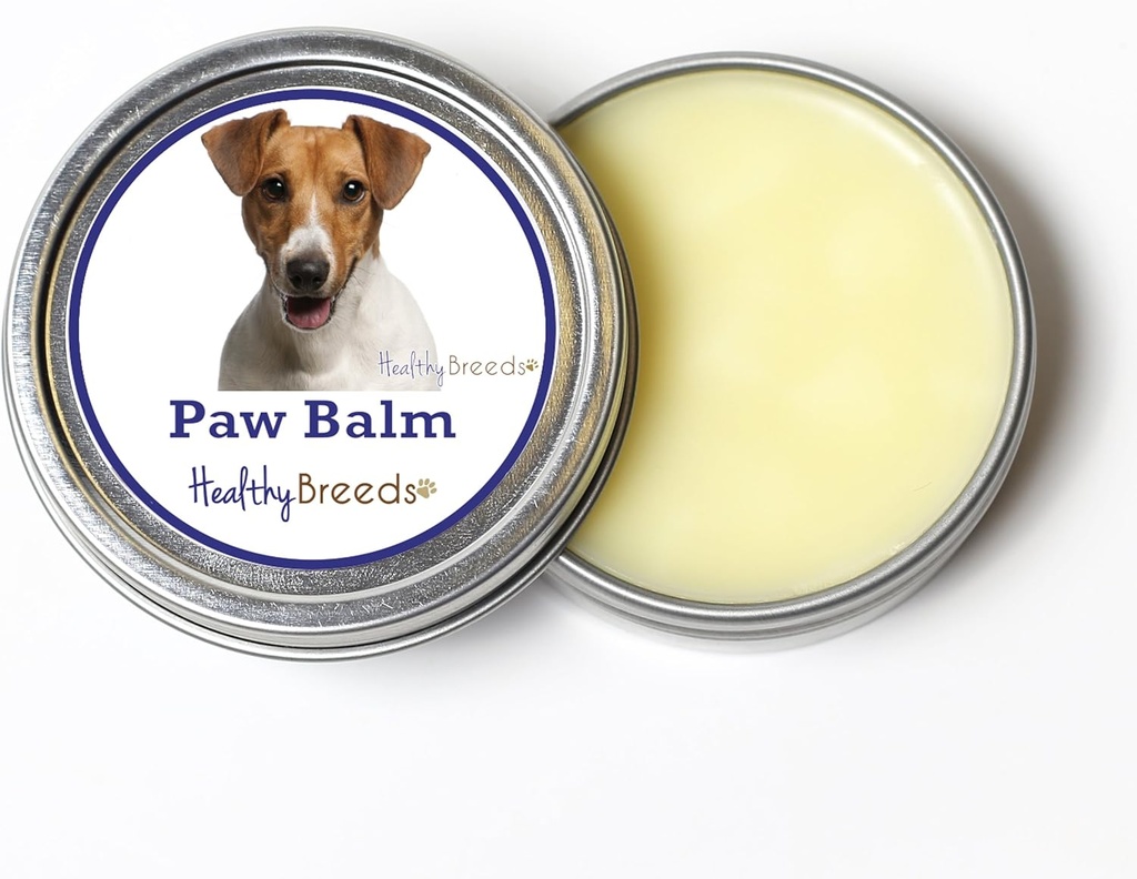 Saludable razas Jack Russell Terrier Dog Paw Balm 2 oz