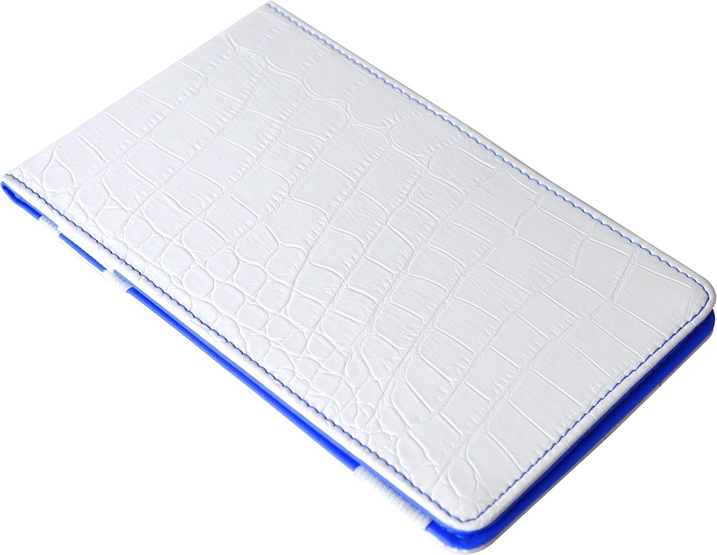 Premium Crocodile Efecto Scorecard Holder con imprimible ilimitado Juego de pistas
