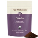 Mushrooms reales Chaga Mushroom Powder – Orgánica Chaga Extracto del Cuerpo de Fruto – para Wellness & Energy Support – Vegan, Non-GMO, 150 Servimientos – Suplemento de Mushroom para uso diario