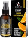 Sistem Liposomal Glutathione Suplemento, Antioxidantes, Detox Cleanse, Immune Support Suplemento, Vitamina C, Liposomal Spray, Glutathione Serum, Tropical Citrus Flavor