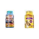L'il Critters Paw Patrol Gummy Vites Multivitamínico para niños, 190 Gummies y L'il Critters Fiber Gummy Suplemento para niños, 90 Gummies