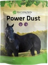 Herbs de forro de plata 16 Power Dust - Herbal Horse First Aid Powder o Poultice Mix - Herbs Natural para Caballos - Tratamiento de Caballos &amp; Cuidado - Equino Natural Primero Ayuda - 1 lb Bolsa