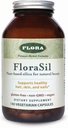 Flora - FloraSil Silica Suplemento - Natural Beauty Support - Supports Hair, Skin, Nail &amp; Bone Strength - Plant-Based Silica from Horsetail Extract - Vegan - 180 Capsules (180 Servings)