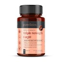 pureclinica Fermented CoQ10 300mg x 90 Tablets. No GMO, grado USP. con adición de vitamina C y extracto de cobre negro para la absorción.