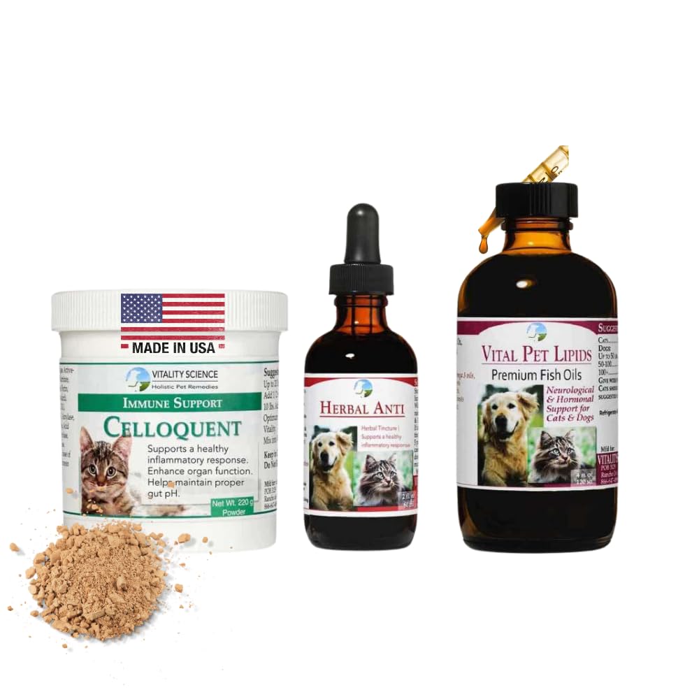 Vitality Science Advanced Immune Restoration Suplementos para Cats ← Protocolo de Regeneración Intensa tención ayuda con el alivio del dolor (pequeña)