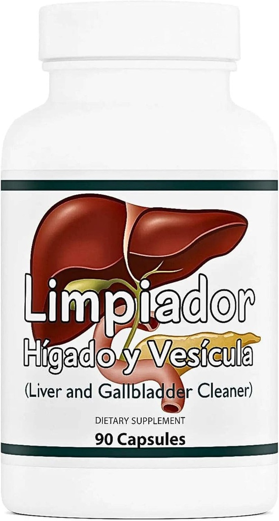 Limpiador Hígado y Vesícula, Soporte para el hígado, Extracto de esteto de leche, 90 cápsulas