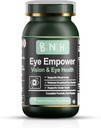 Empoderamiento de los ojos - Luz azul - Visión borrosa - Protección para los ojos irritados secos - Floaters - Fatiga - Soporte Ocular y Macular - Degeneración - Nutrientes provenientes - Retinal & Corneal - 90 Conde