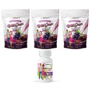 BariatricPal 90-Day Bariatric Vitamin Bundle (Multivitamin ONE 1 por día! Cápsula con 45 mg de hierro y calcio Citratos suaves 500 mg con Probióticos - Grano salvaje)