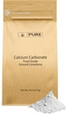 Ingredientes originales puros Carbonato de calcio (5 lb) Suplemento dietético, Preservador de alimentos, Neutralizador ácido