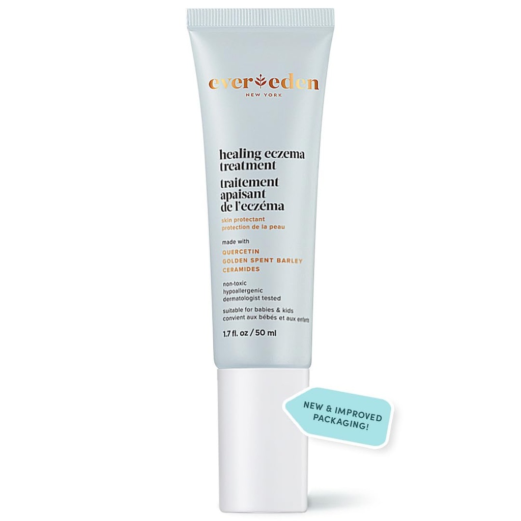 Tratamiento de Eczema de curación de Evereden, 1.7 fl oz ← Eczema Cream ← Crema Libre para bebés, niños y adultos ← FSA Eligible