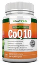 CoQ10 200mg (Doble Strength), 120 Capsules - Alta Absorción Coenzyme Q10 - Científicamente Probada Extra Strength CoQ10 Ubiquinone - 4 Month Supply