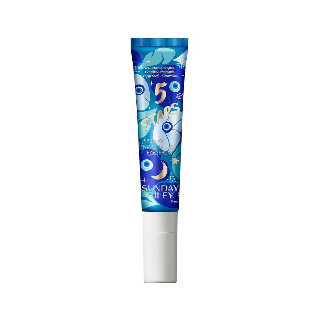 Domingo Riley 5 estrellas Retinol + Niacinamide Anti Aging Eye Serum Dark Circles y Wrinkle Eye Cream