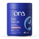 Ora Organic Prebiotic and Probiotic Powder Supplement - 20 Billion Probiotics, 7 Strains for Best Prebiotic Powder, Non-GMO, Probiotics for Women, Men &amp; Kids - Apple Raspberry Flavor, 30 Servings...