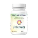 Dr. Clark Selenium Suplemento 200 Mcg - cápsulas dietéticas con mineral esencial - mejora la función tiroidea, soporte inmunológico - 100 cápsulas