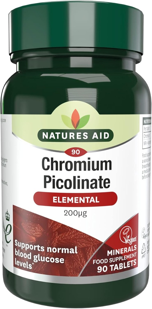 Natures Aid Cromium Picolinate