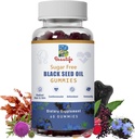 Black Seed Oil Gummies, Black Seed Oil, Sea Moss, Ashwagandha, Elderberry, Turmeric, Vitamin C, D, zinc, Beet Root Powder, Support Immune System, Liver ,Cardiovascular Health, Radiant Hair pierna Skin