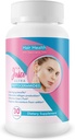 Peluquería Jugo Ultra Anti-Aging Pills - Fitoceramides 350mg - Suavizar la piel del cabello con esta píldora anti- envejecimiento especialmente formulada con vitamina A, vitamina C, vitamina D, vitamina E y fetoceramides