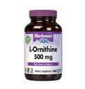 Bluebonnet Nutrition L-Ornithine 500mg, Free-Form Amino Acid, for Healthy Protein Metabolism*, Soy-Free, Gluten-Free, Non-GMO, Kosher Certified, Vegan, 100 cápsulas vegetales, 100 piezas