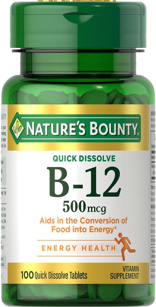 Vitamina B-12 500 Mcg, 100 Conde