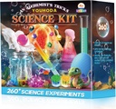 260+ Experimentos científicos - Más de 120 piezas Kits de ciencias para niños Edad 5-7-9-12, Boys Girls Pre School Chemistry Set &amp; STEM Aprendizaje Juguetes educativos, Regalos de cumpleaños Trucos de Navidad para niños