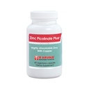 Karuna Zinc Picolinate Plus 60 Capsules Vegetarianos ← 25 MG Plus 2.5 MG Cobre para BALACED Long Term USE ← Apoyo a la Función Inmunitaria, Salud de la Esquía, Desarrollo y Bienestar Global.