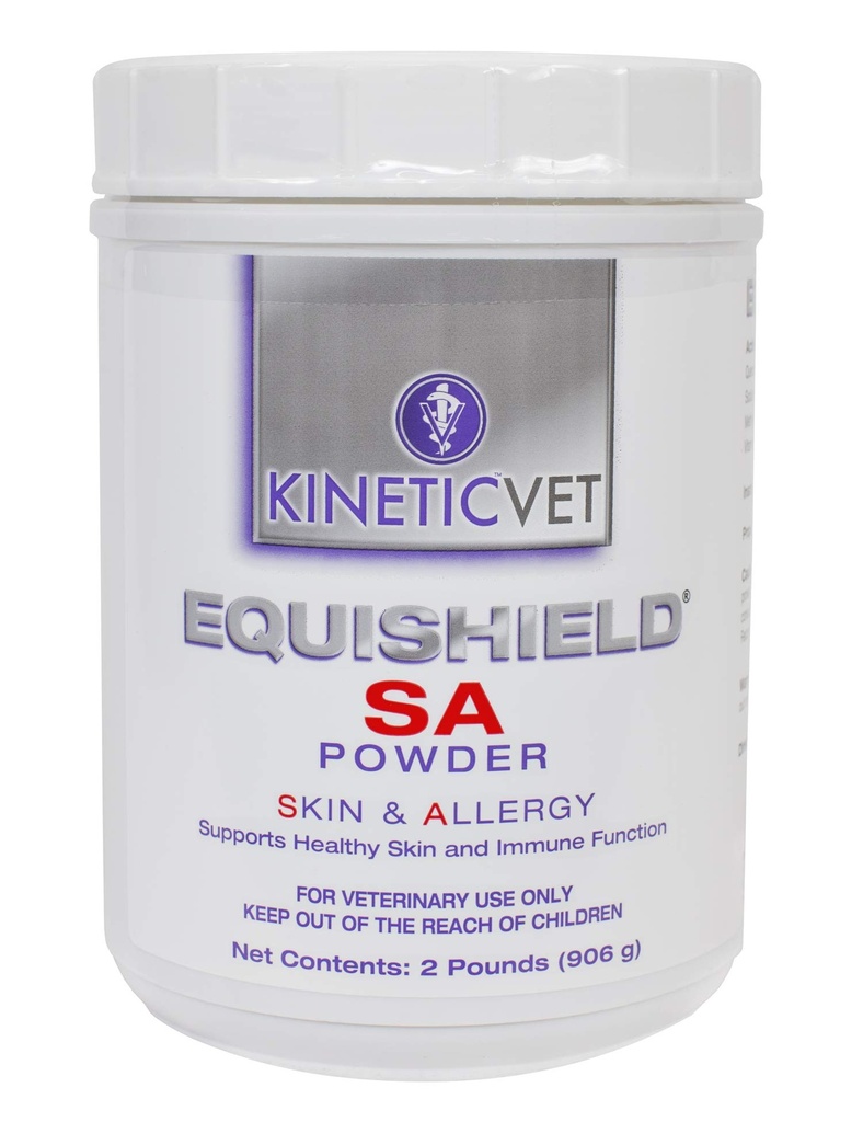 KineticVet EquiShield SA (Skin & Alergía) Polvo, 2 libras.