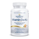 Nordic Naturals Professional Grade Vitamina D3+K2 Suplemento, Orange Flavor - 60 Soft Gels - 4000 IU Vitamina D3 &amp; 180 mcg K2- Promueve la función de equilibrio de calcio &amp; Immune - Non-GMO - 30 Serviciones