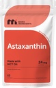 Micro Ingredientes Astaxanthin 24mg con MCT Oil, 60 Softgels, 2 Month Supply TEN Max Strength Astaxanthin Antioxidant Supplements ← Fuente de Microalgas Frescas ← Non-GMO, Gluten Free, No Soy
