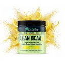 BCAA limpia - 2:1 Alimentos Fuentes BCAAs Powder &amp; Coconut Water Electrolytes Recuperación & Amino Energy Suplemento - Premio Ganando Aminoácidos Vegan Suplemento - 30 Servimientos - Lemonade