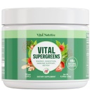 Vital Greens Superfood Powder – Nueva Fórmula con 40+ Superfoods Daily Green Drink Powder w/Probióticos – Supergreens for Energy, Gut Health, Digestion Support, Plant-Based, Vegan Superfoods