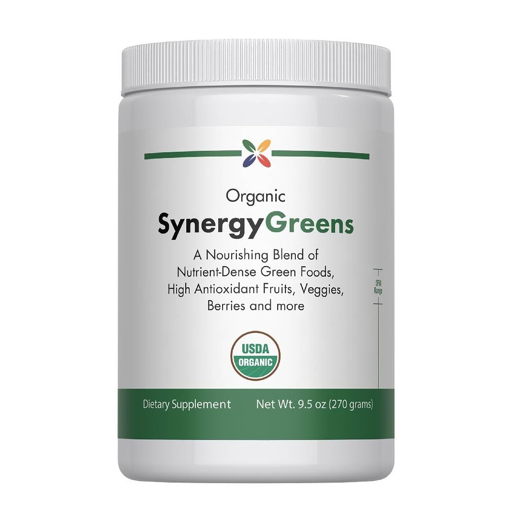 Stop Aging Now - Ecológicos Verdes Polvo Superalimentos Suplemento mezcla - 9.5oz - Naturalmente saboreado