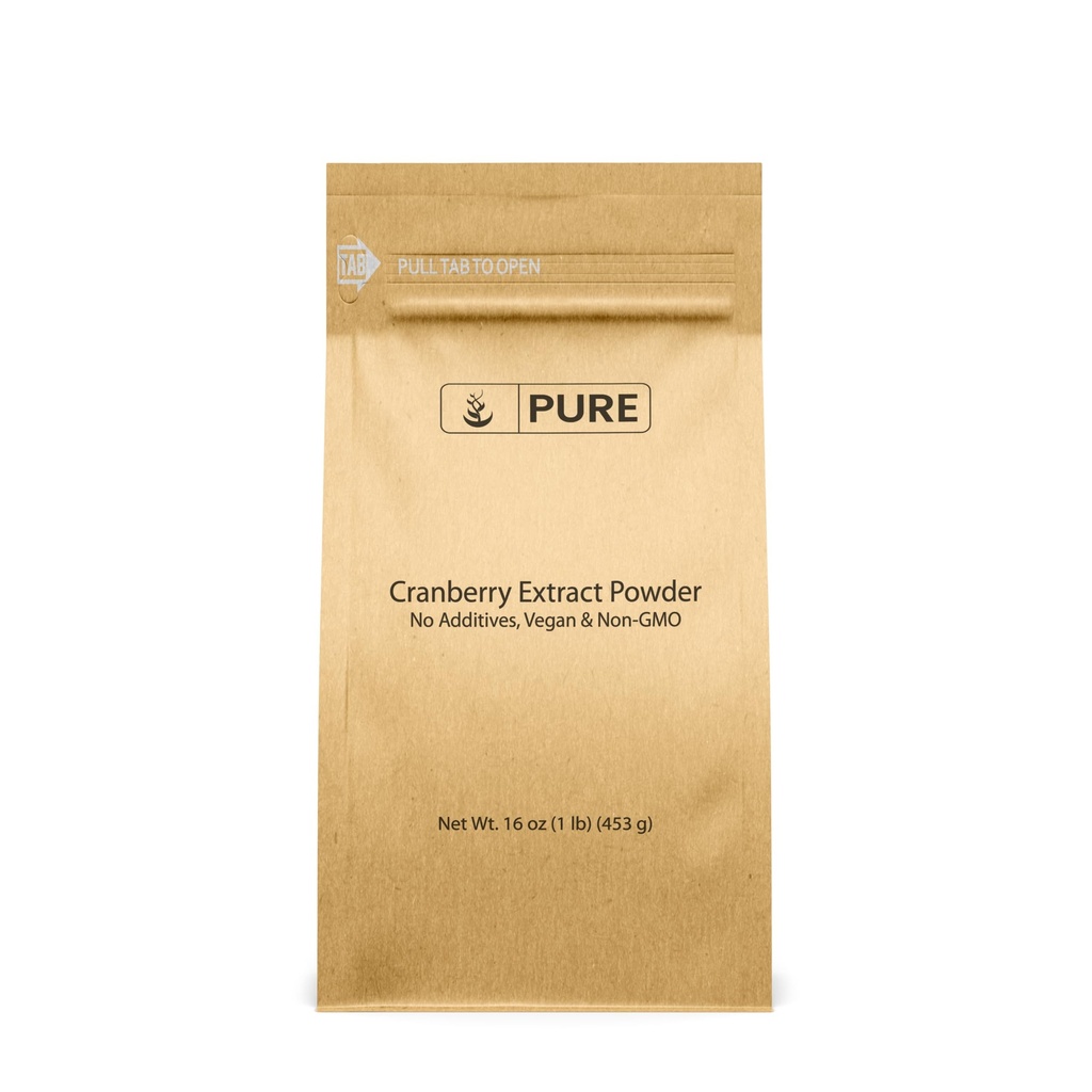 PURE ORIGINAL INGREDIENTES Extracto de arándano No GMO, Suplemento Herbal