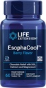 Extensión de vida EsophaCool - Gut Health Supplements with Calcium, Magnesium & DGL Licorice Root Extract for Healthy Digestion Stomach Relief " PH Balance - Gluten-Free, Vegetarian - 60 Chewable Tablets