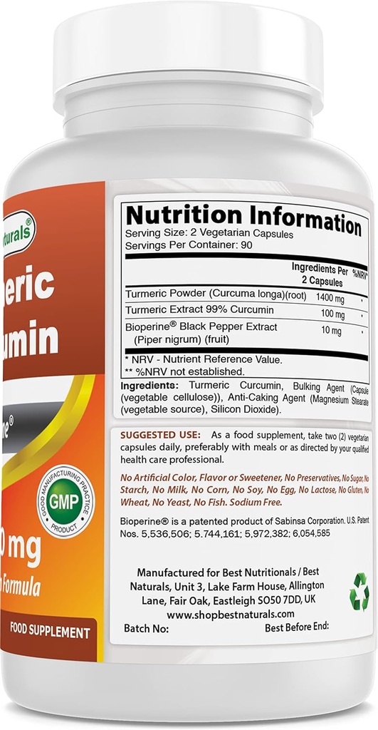 Turmeric Curcumin 1500mg " Acetyl L-Carnitine 500 Mg