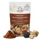 PROFINE Truffle PRO Mushroom Powder 12- in - 1 Super Blend con Trufa Negra y Trufa Blanca - USDA Organic - Suplemento - Añadir a Café/Tea/Smoothies - Whole Mushrooms - Sin rellenos