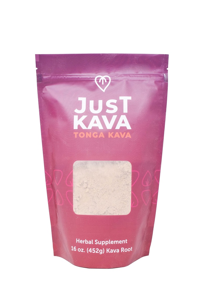 Just Kava Tonga Kava Herbal Suplemento 16 OZ (452g)