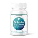 Solución NANOWELL DK Vitamina D3 2000 UI (50 mcg) + Complejo K - Suplemento dietético para bonificación, músculo y soporte de salud inmunológico - 120 Softgels, 120 Day Supply