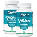 TUDCA Suplemento 1200mg - 120 cápsulas vegetales,Powerful TUDCA Bile Salts Suplementos para el hígado,Digestión