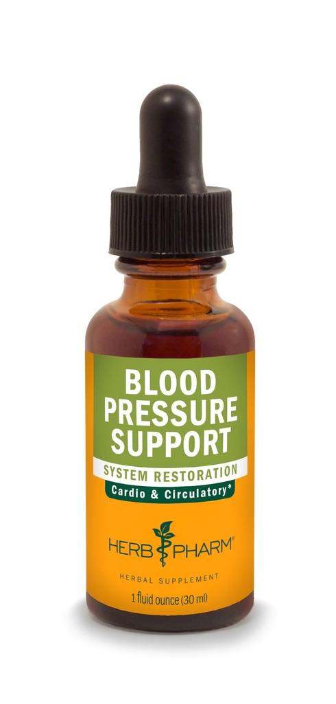Herb Pharm Blood Pressure Support Fórmula líquida para los sistemas cardiovasculares y circulatorios - 1 onza (FLINDEN01)