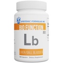 Fórmulas sistémicas Lb – Hígado/Gall Bladder 60 Capsules Bio Función #61. Hígado + Gall Bladder Soporte, Portal Duct Suplemento. Contiene Red Beet Root Powder.