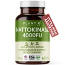 Nattokinase Suplemento con Max Enzyme Support - 4,000 FU Por Serving - Premium Nattokinase Formula for Heart Health Support - 60 cápsulas - Made in USA