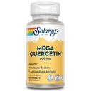SOLARAY Mega Quercetin with Bromelain, Vitamin C and Bioflavonoids - Antioxidant and Immune Support Supplement, Hearth Health and Blood Pressure Support - Vegan, 60-Day Guarantee, 60 Serv, 60 VegCaps