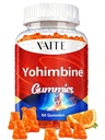 VAITE Yohimbine HCl Gummy 15mg - Energía libre de azúcar y no transgénico Apoyo para hombres y mujeres, antioxidantes, Yohimbe Bark Extract, Mejorar el rendimiento - Apoyo a la producción de energía - 60 Gummies