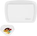1 Pieces Pill Organizer Reusable Pocket Pill Case Portable Open Pill Pouch Silicone Small Pill Pill Pill Container Pill Bags Organizing Medication, Vitamins, and Tablets for Travel (White)