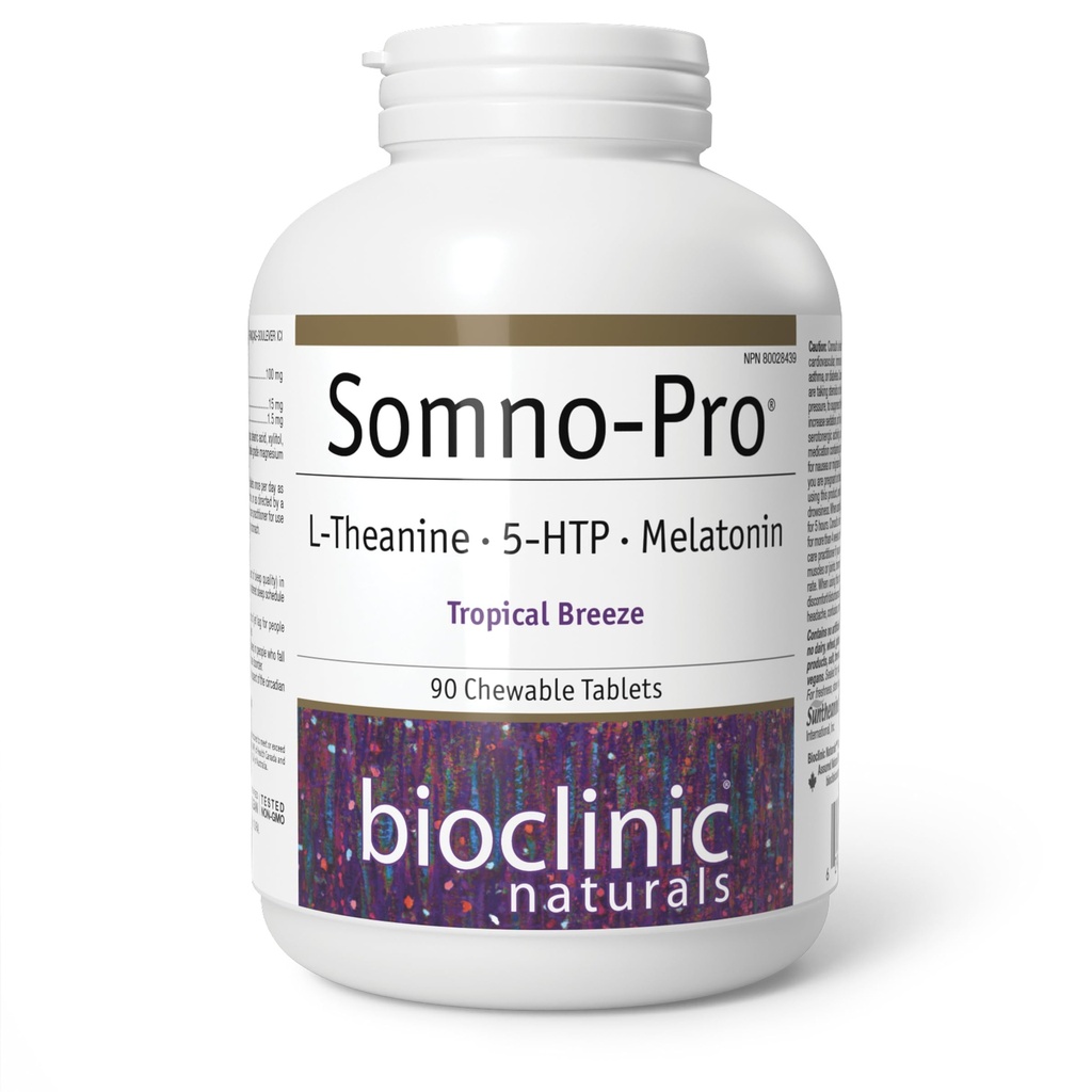 Somno Pro, Tropical Breeze 90 Tablas Chewable