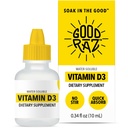 Vitamina D3 Caídas para Adultos Suministro de 4 meses – Vitamina Líquida Soluble D, No GMO, Suplemento Kosher – Fácil de Absorb, No Stir, Líquido D3 sin sabor para Alimentos o Bebidas