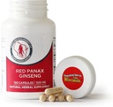 Dairyland Management LLC 100% Authentic Korean Red Panax Ginseng Capsules -500 mg. Potent Ground Ginseng Root Extract Powder - No Fillers, Binders u otros aditivos. (150 ct)
