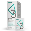 Puori P3 Health Essentials - Multivitamínico para Hombres y Mujeres - 30 Servings - Omega 3, Vitamina D, Magnesio, Zinc - Multi-Nutrient for Brains and Energy