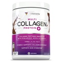 Multi Collagen Peptides Powder for Women - Hidrolyzed Chocolate Collagen Powder for Women with Types I II III V & X Vitamin C & Hyaluronic Acid for Hair Skin and Nails (Chocolate) - 30 Servings